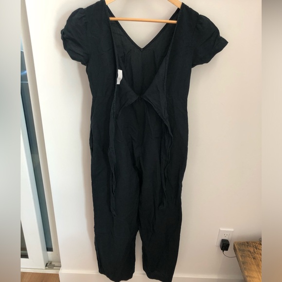 Oak + Fort Linen jumpsuit - Picture 6 of 8